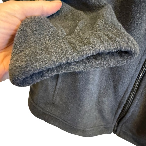 Women’s Columbia Charcoal Fleece Full Zip Jacket sz 1X - Picture 3 of 8